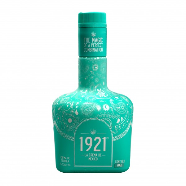 CREMA con TEQUILA 1921, Tequila Cream Likör 700ml 15%Vol Flasche,