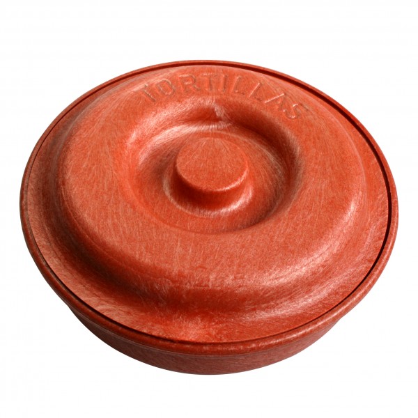 TORTILLA-PLEEZER 8" brown coloured plastic, inside Ø20cm H=5 cm