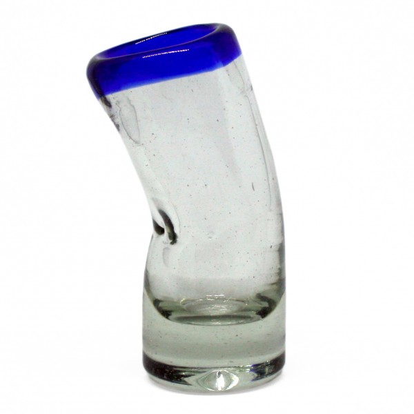 CABALLITO BORRACHO (STAMPA) "drunken" shotglass, handmade, Ø=ca4cm h=ca9cm