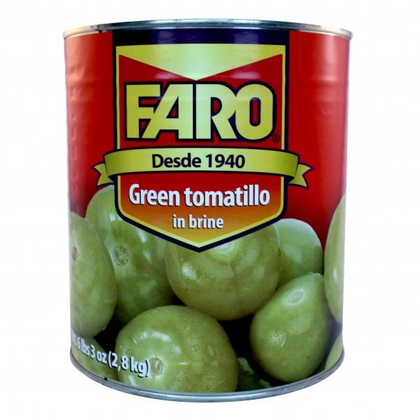WHOLE TOMATILLO (FARO) ganze grüne Tomaten, 2,8kg Dose