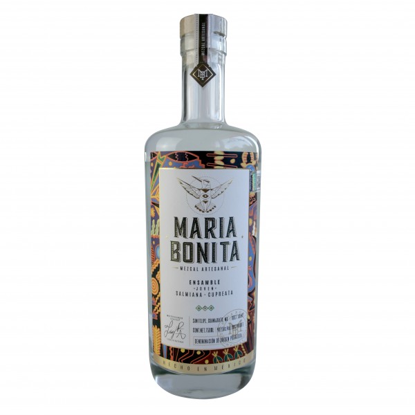MEZCAL MARIA BONITA blanco aus dem Hause 1921 40%Vol Alc 700 ml