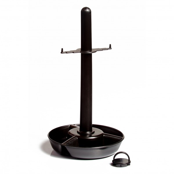 COMBO (ONION RING) SERVER aus Kunststoff schwarz Ø19cm H=30cm